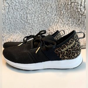 New Balance FuelCore Nergize Sneaker in Black/Brown Leopard - Like New